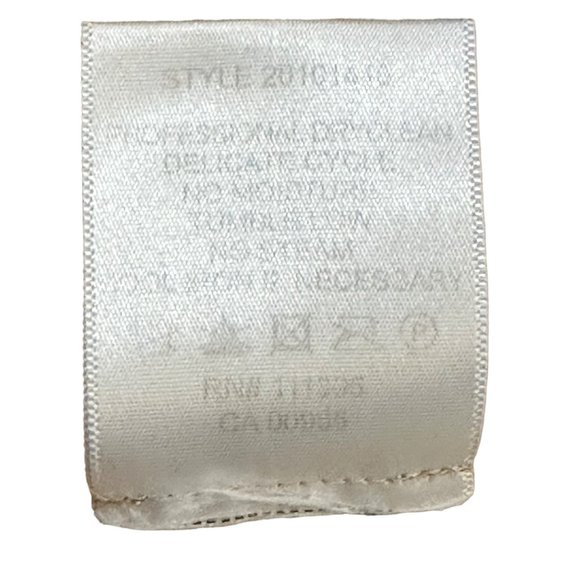 Tory Burch Dress Women 4 Pepper Shirt Safari Khaki Tan Snap Front Mini Drawstrin - Picture 16 of 16